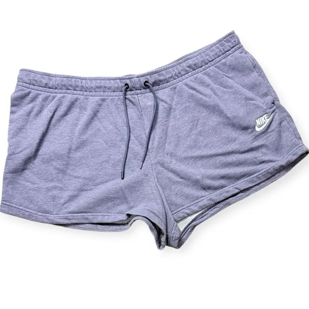 Nike Purple Heather Knit Shorts